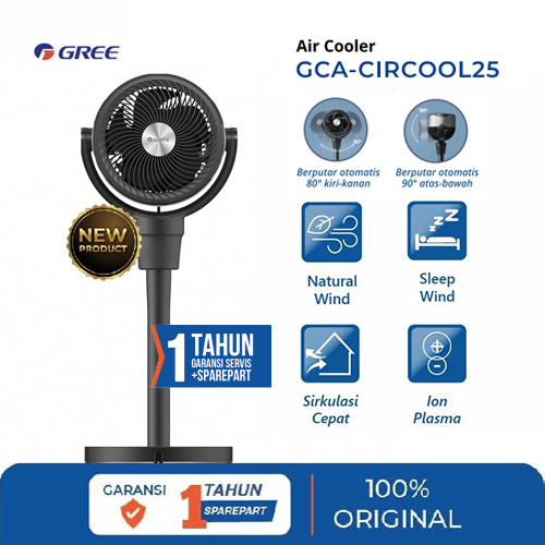 Gree Air Cooler Circulation With Plasma Generator 2.5 L - GCA-CIRCOOL25